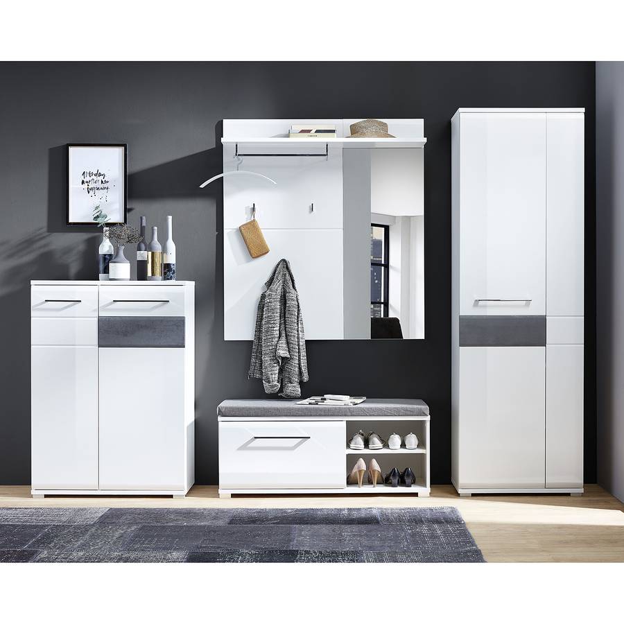 Schuhschrank WeißBeton Dekor Hochglanz Schuhschrank Matiko Schuhschrank WeißBeton Matiko Hochglanz Dekor Matiko Hochglanz wnN8OXZk0P
