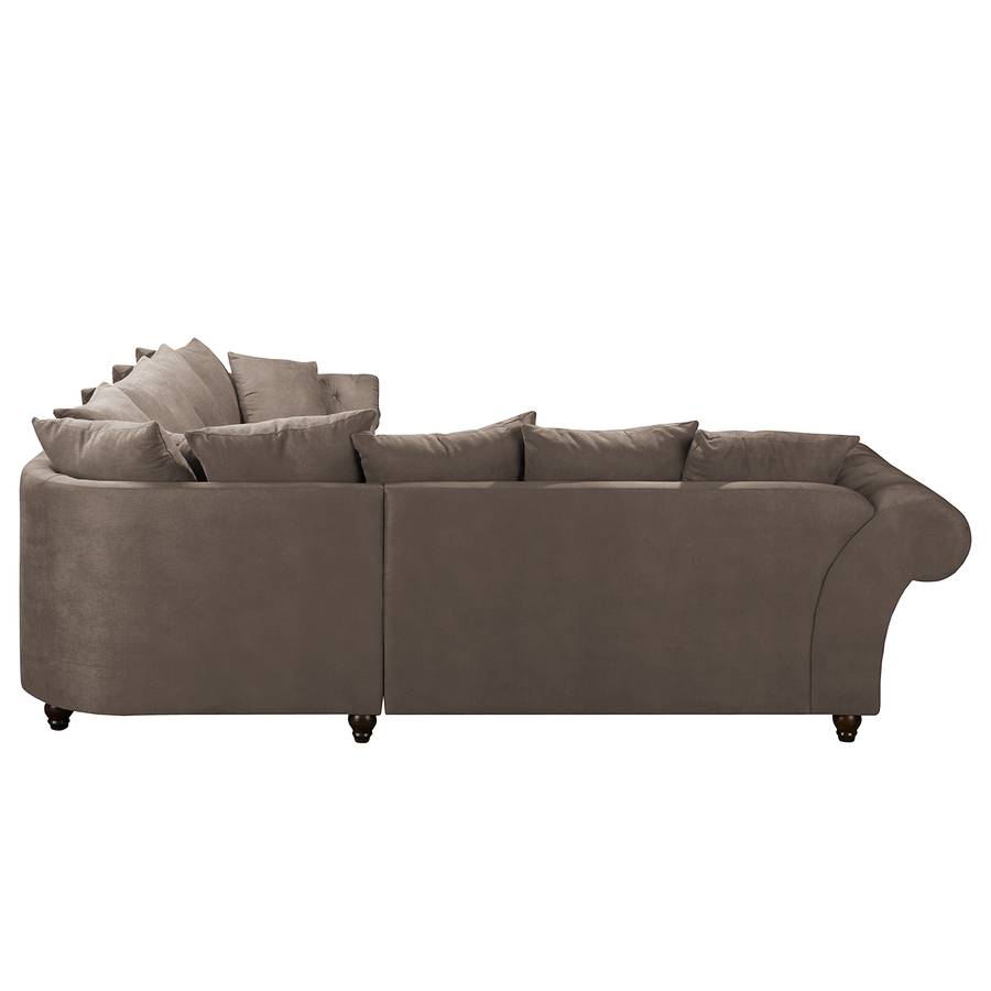 Aspect D'angle Pacoa Foncé Canapé VieilliMarron Cuir PkuXZi