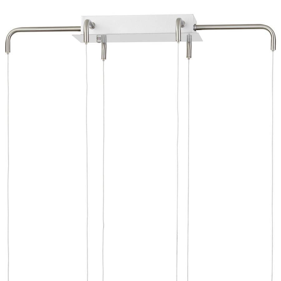 GlasStahl6 flammig Led pendelleuchte Ii Moon N0kPOnZ8wX