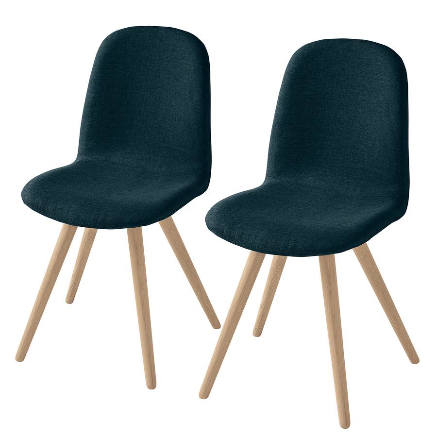 De Ilot FoncéBeige Chaises 2Bleu Capitonnées Stave 1lF5Kc3uTJ
