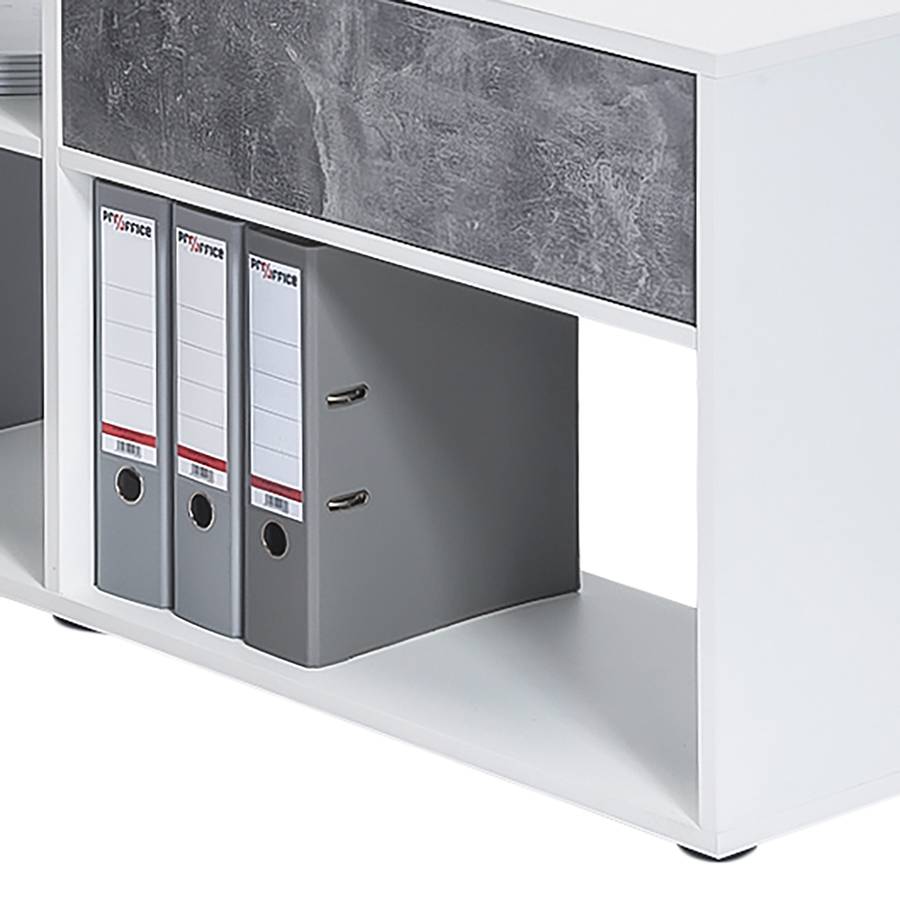 DekorWeiß Eckschreibtisch DekorWeiß Eckschreibtisch Beton Eckschreibtisch Tyler Tyler Beton 34jcLS5ARq