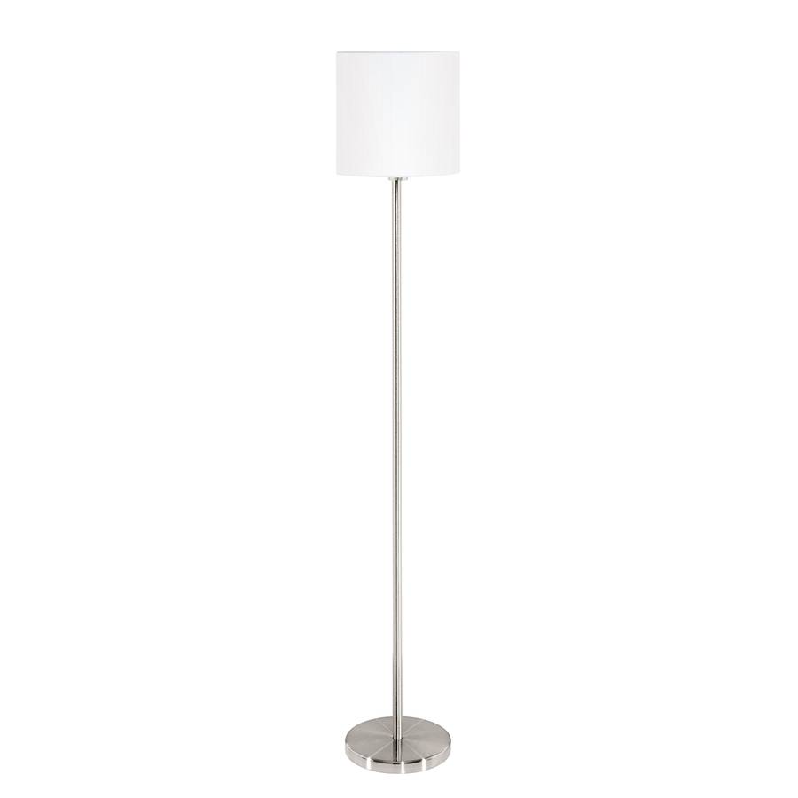 Tissu Pasteri I Lampadaire Ampoule MélangéAcier1 Blanc WEID29HY