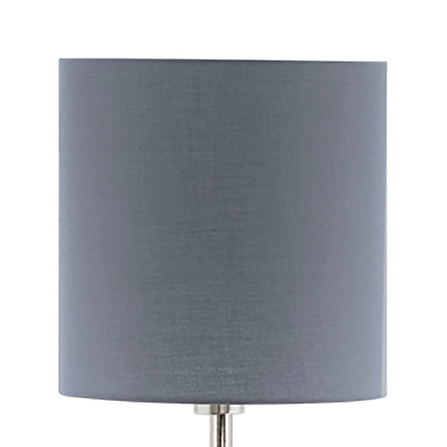 Tissu Ampoule Pasteri MélangéAcier1 I Lampadaire Gris TlFJc3K1