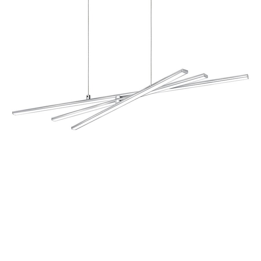 Parri KunststoffAluminium3 flammig Led pendelleuchte Led yvbf7YI6g