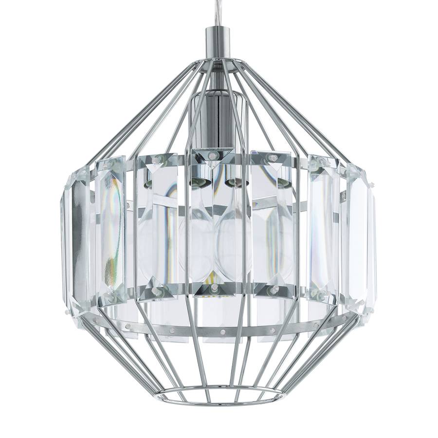 Verre Suspension CristallinAcier1 Ampoule Pedrola Suspension jpzVqMGLSU