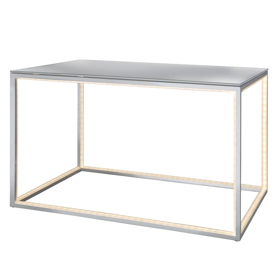 flammig Iii beistelltisch Led GlasAluminium1 Delux dtQrhs
