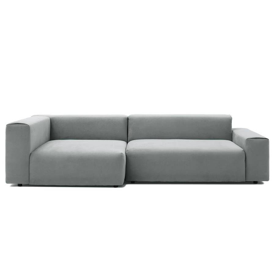 Greenvale I Ecksofa Longchair Links Ohne Hocker MicrofaserHellgrauDunkelgrau Davorstehend lKJc3uTF1