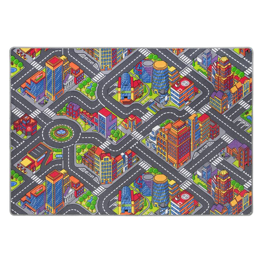 200 Big City X PolyamidMehrfarbig Cm 300 Kinderteppich b6yfg7
