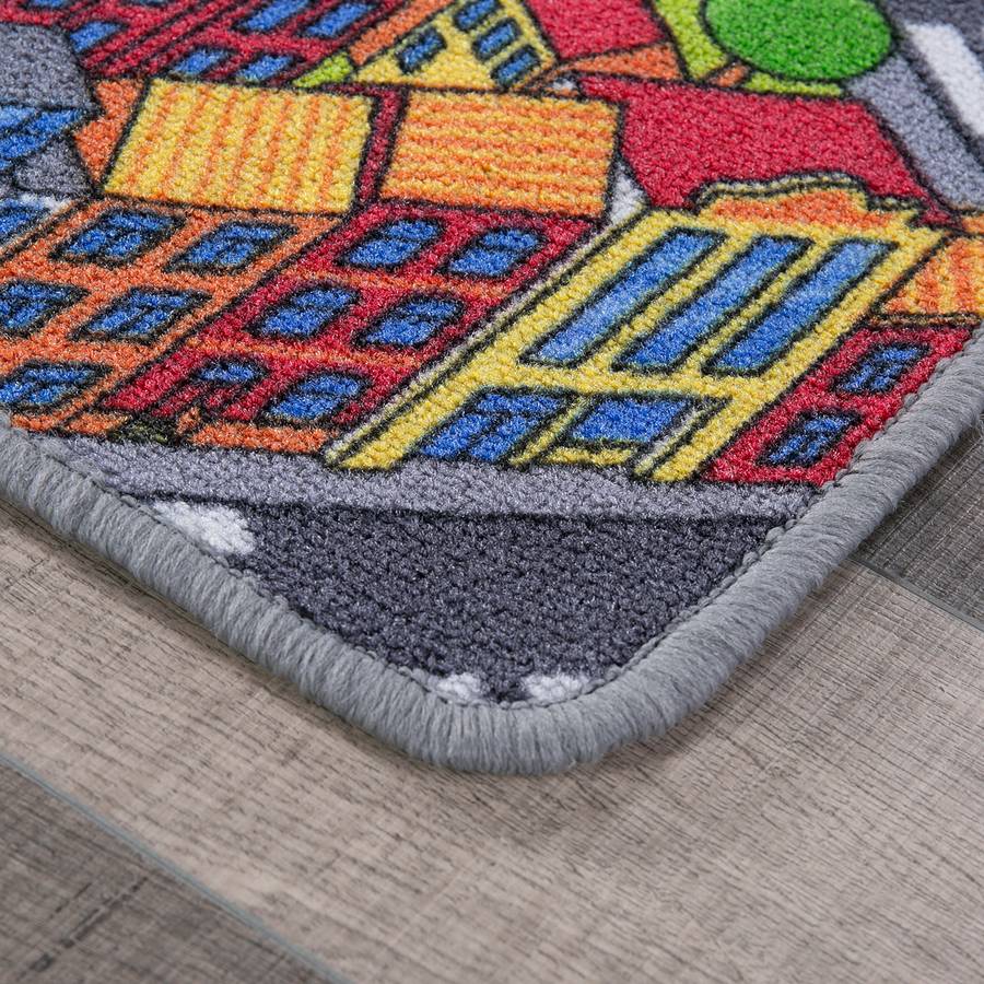 200 Big City X PolyamidMehrfarbig Cm 300 Kinderteppich b6yfg7
