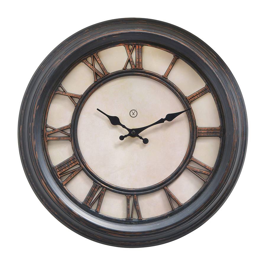Ii Murale Liverpool PlastiqueBeige Matière Horloge wk0OPn