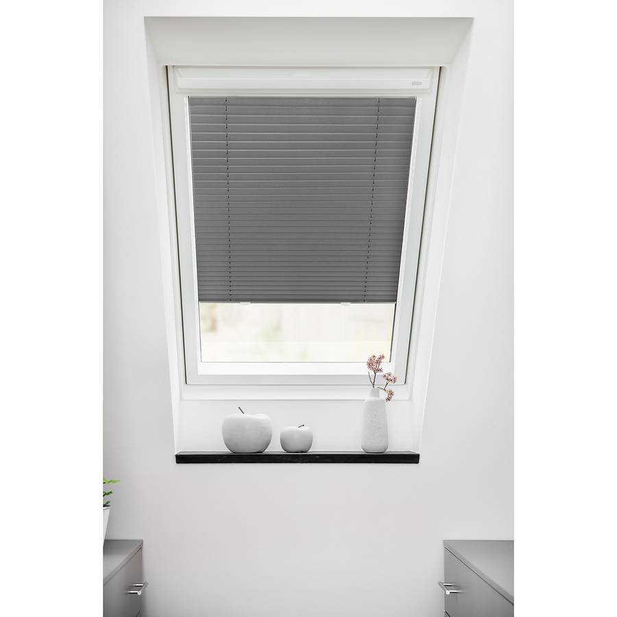 Cm 100 Grau95 Dachfenster Plissee Haftfix X 8OPknwX0