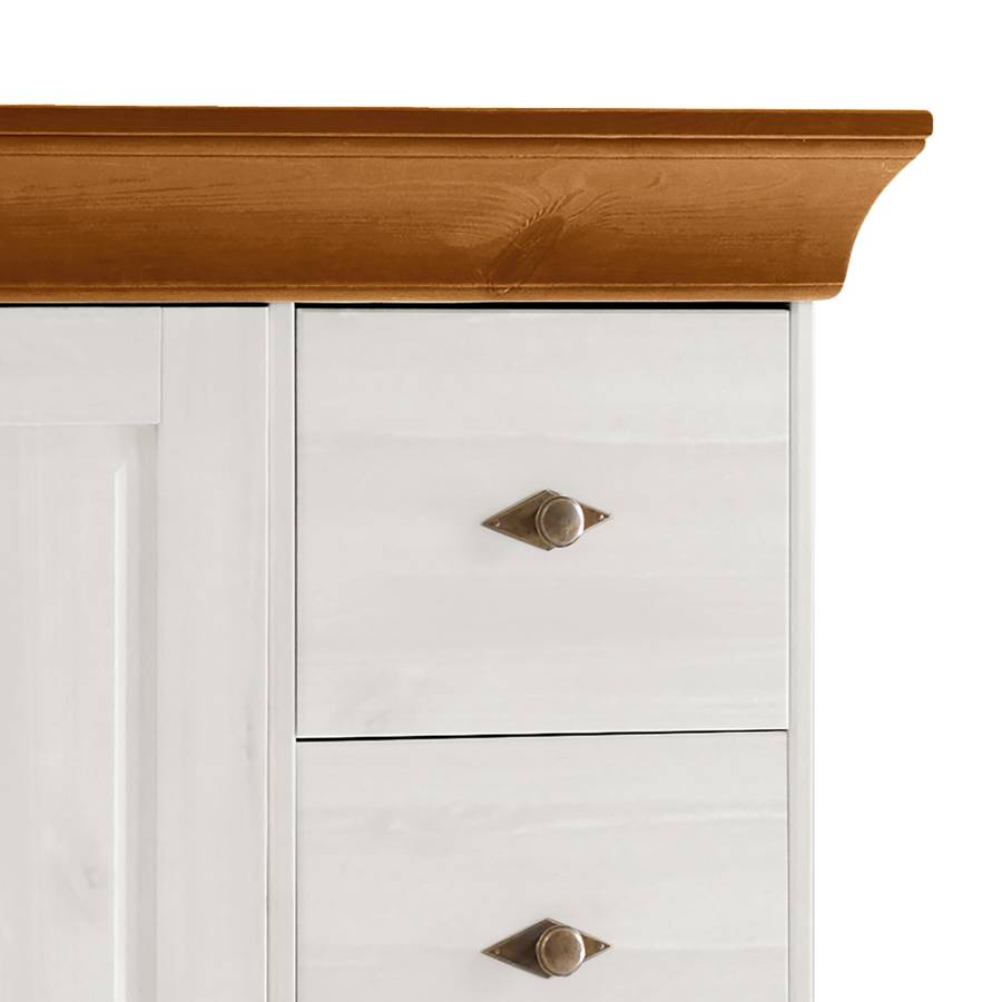 Commode MassifEpicéa BlancAmbre Jaune Bergen Pin WI2YEHD9
