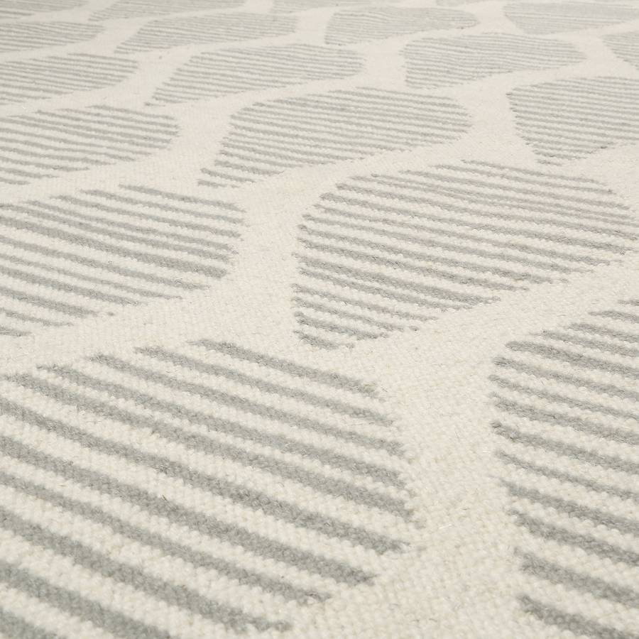 Kelim Laine Sable Tapis En Gris Rainns rtCshdQ