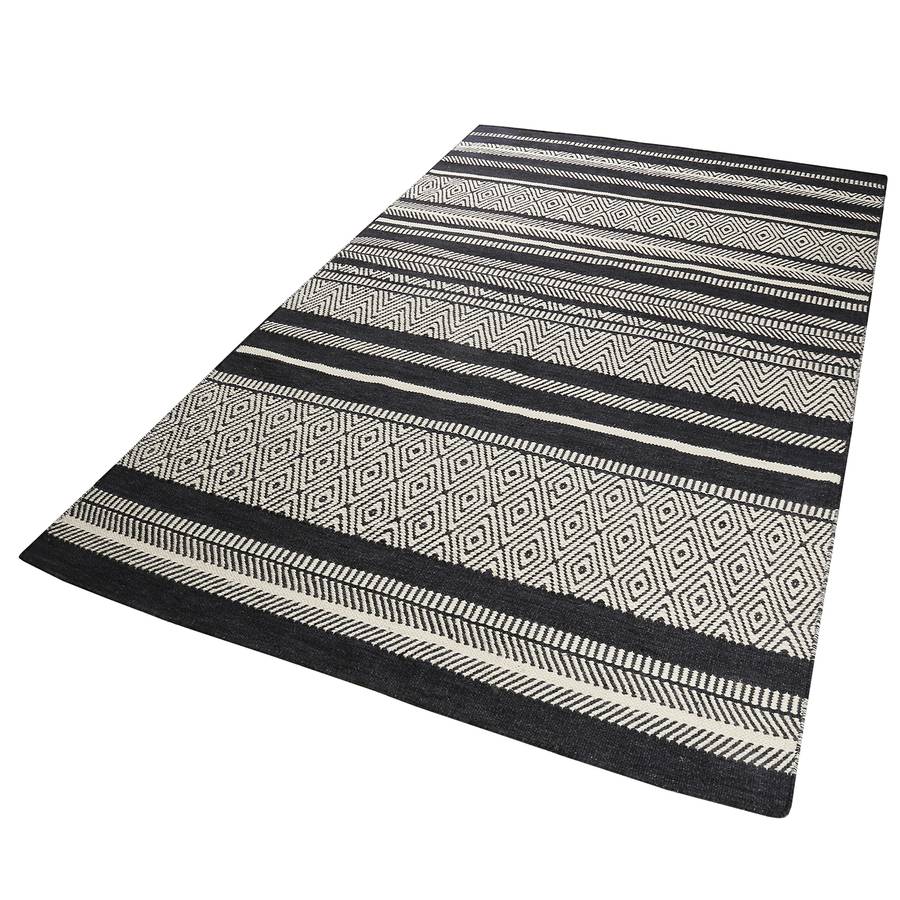 Wollteppich Hudson Wollteppich Hudson Wollteppich Hudson Kelim Kelim Schwarz Schwarz bY76gIfvy