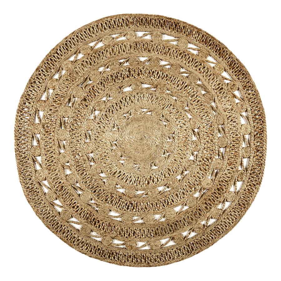 Clair Nature Crochet Marron Tapis Tapis 4L3RjA5