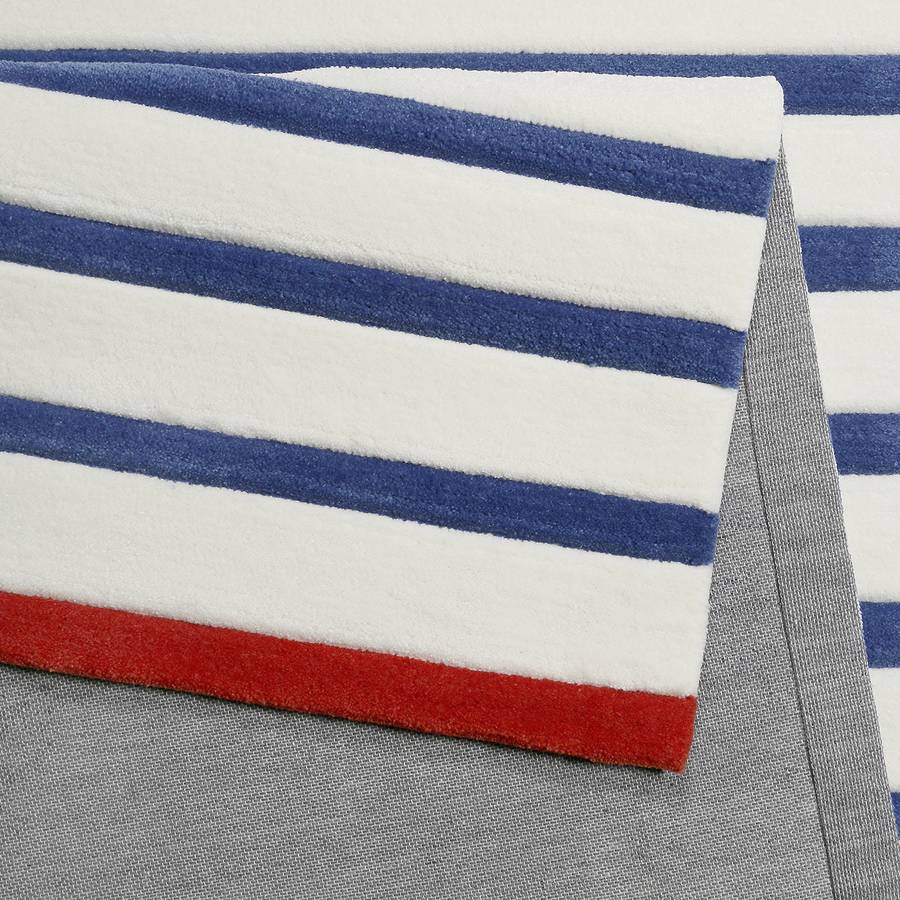 Tapis Fibres Benno 200 Cm X SynthétiquesBlancBleu 140 Enfant trBohxdsCQ