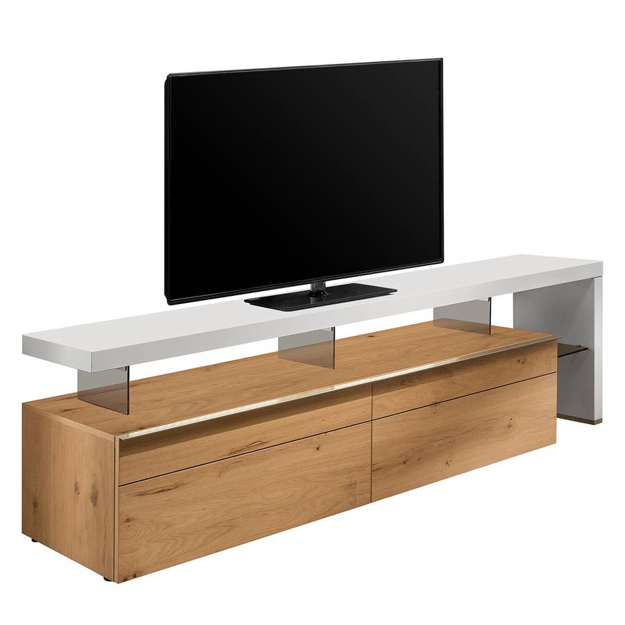Anzio lowboard Iii Tv BalkeneicheWeiß b6yIYf7vg