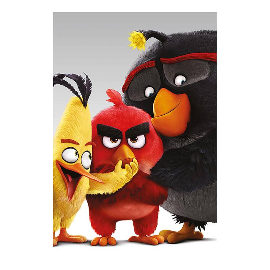 Angry Papier Auf Mdfmitteldichte Birds HolzfaserplatteMehrfarbig Bild Ii OPiTZukXw