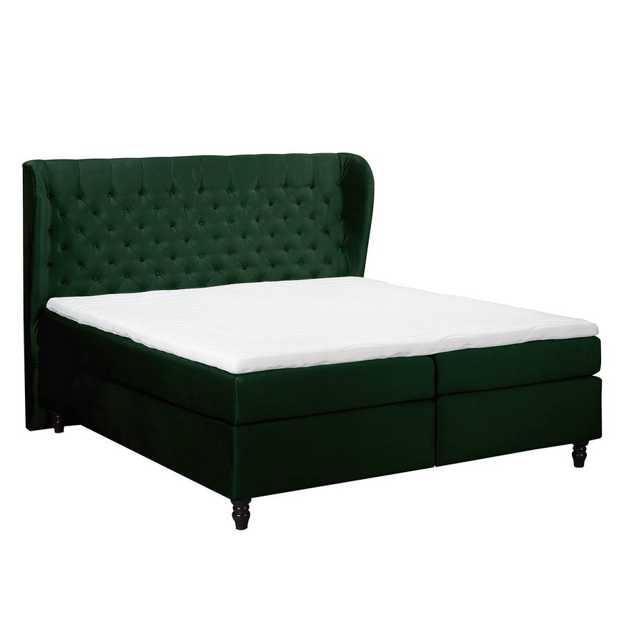 Lit Boxspring Foncé180 200cm Monroe Vert X 4Rj5L3qcA