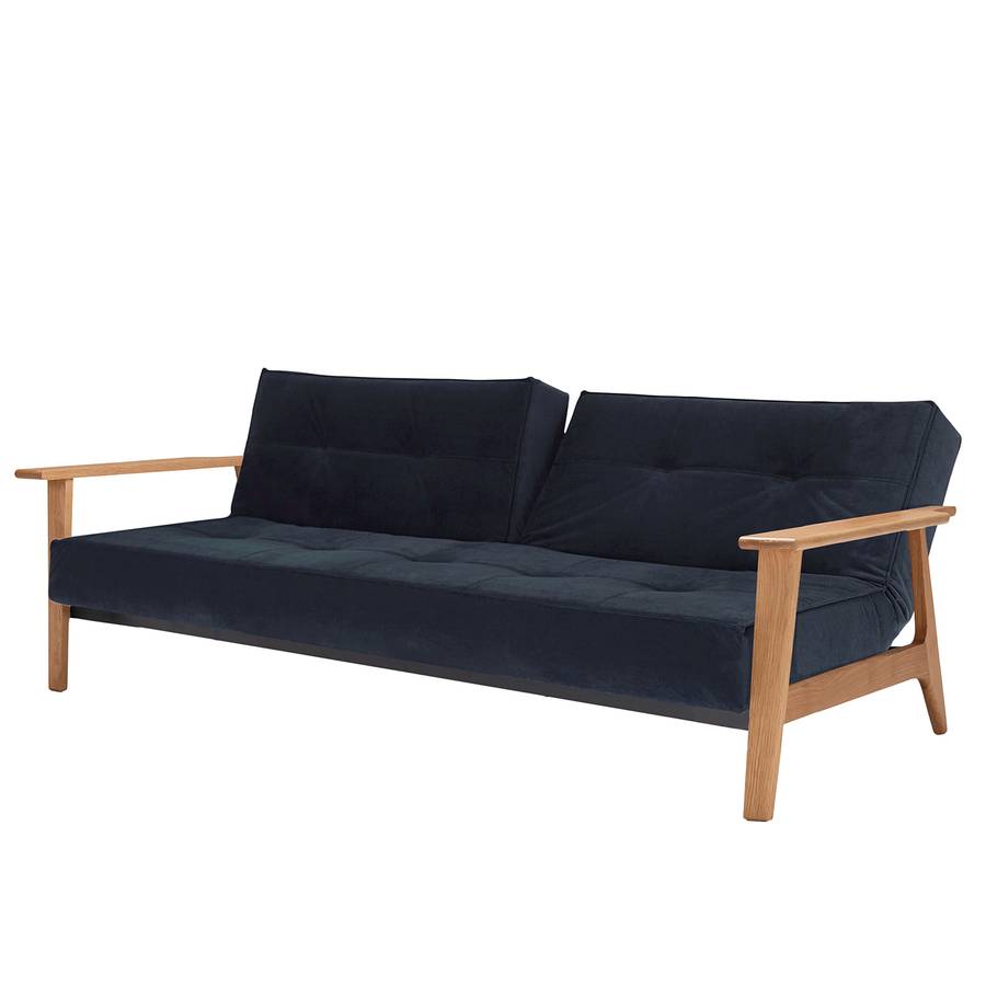 VelvetDark Schlafsofa Frej Blue Ii Stoff Splitback SUMGVpqz