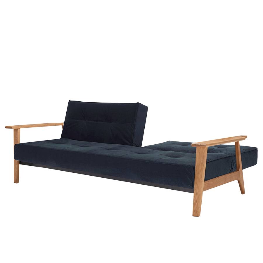 VelvetDark Schlafsofa Frej Blue Ii Stoff Splitback SUMGVpqz