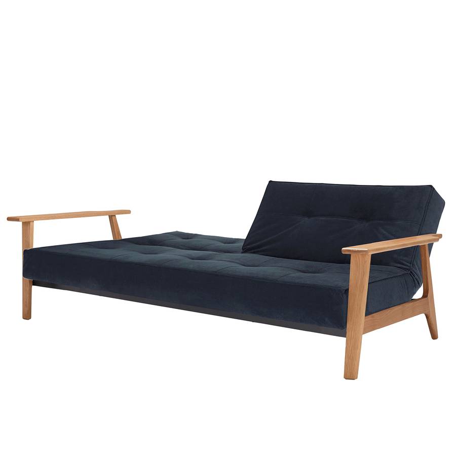 VelvetDark Schlafsofa Frej Blue Ii Stoff Splitback SUMGVpqz