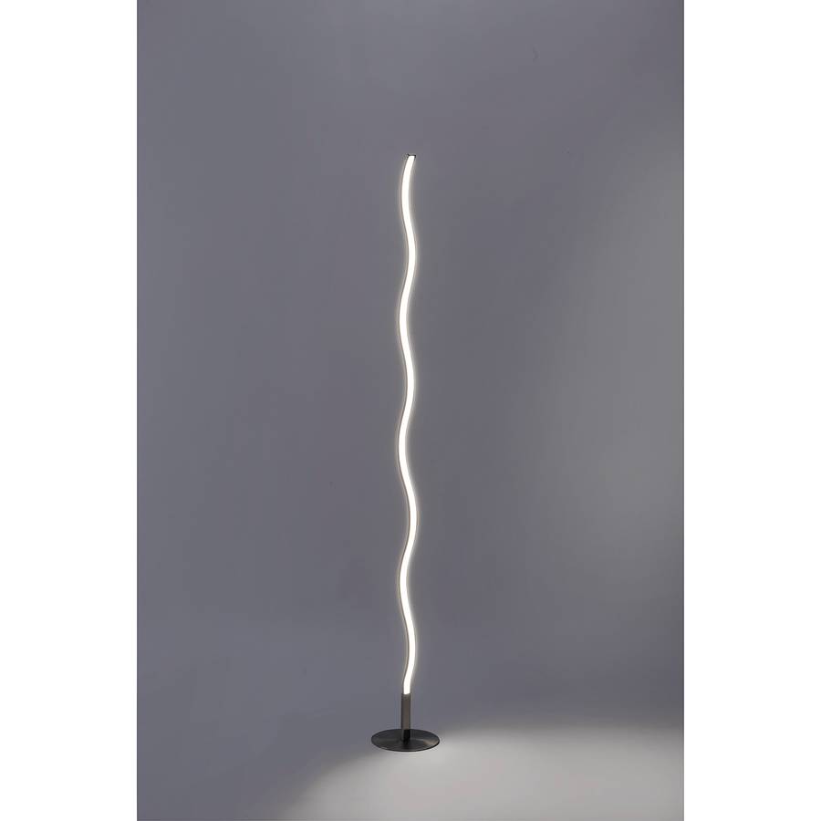 Led flammig MetallKunststoff1 stehleuchte Wave Led DI29EWH