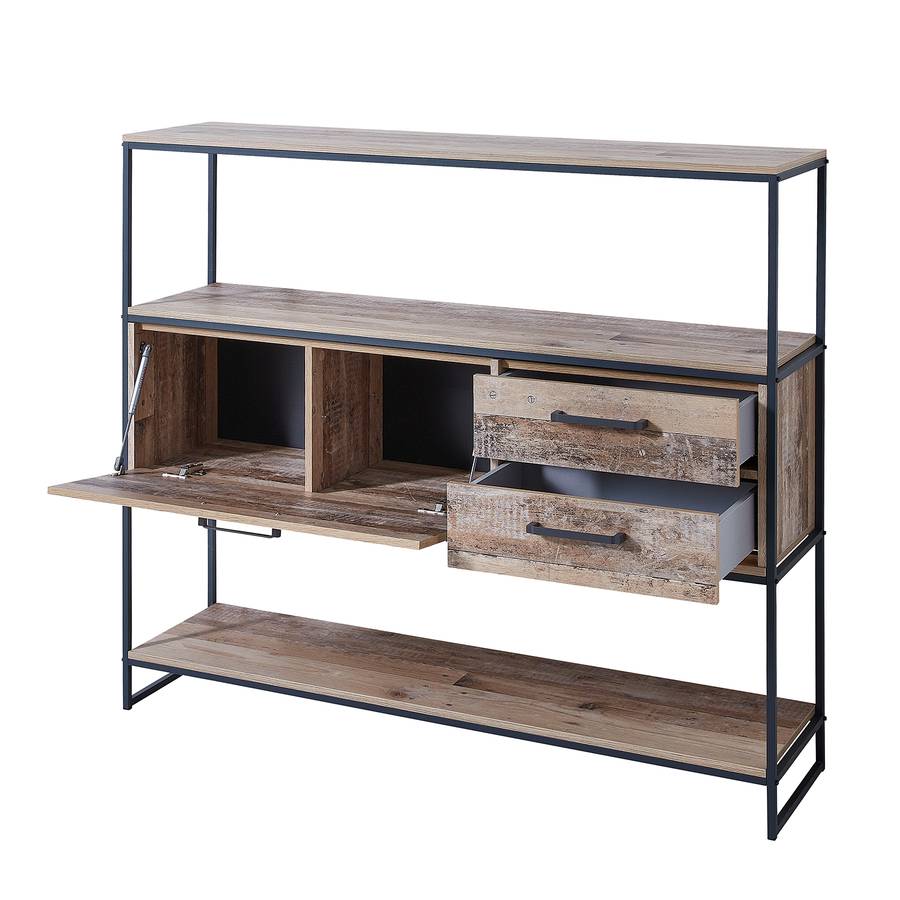Étagère Mooca Bois Ii Imitation UséAnthracite tsrQdhC