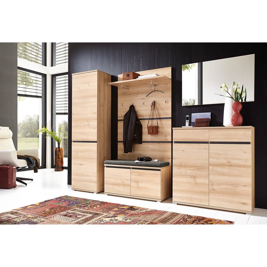 Lissabon Lissabon Garderobenbank Dekor Garderobenbank Buche Buche Dekor Rq4L53jA