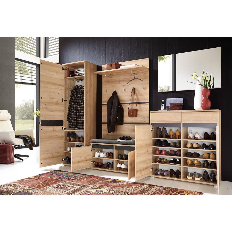 Lissabon Lissabon Garderobenbank Dekor Garderobenbank Buche Buche Dekor Rq4L53jA
