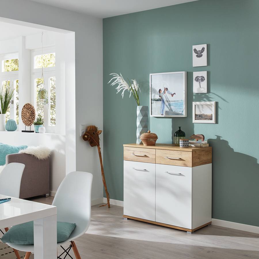 BlancImitation Chêne De Navarre Commode Nerola osQxhdCBtr
