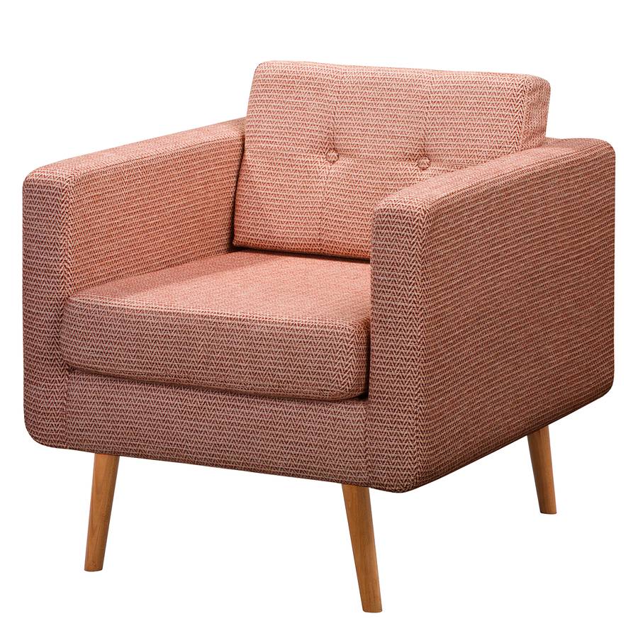 Vieilli Croom Fauteuil pieds Ii TissuRose Sans Repose 8wONnv0Pym