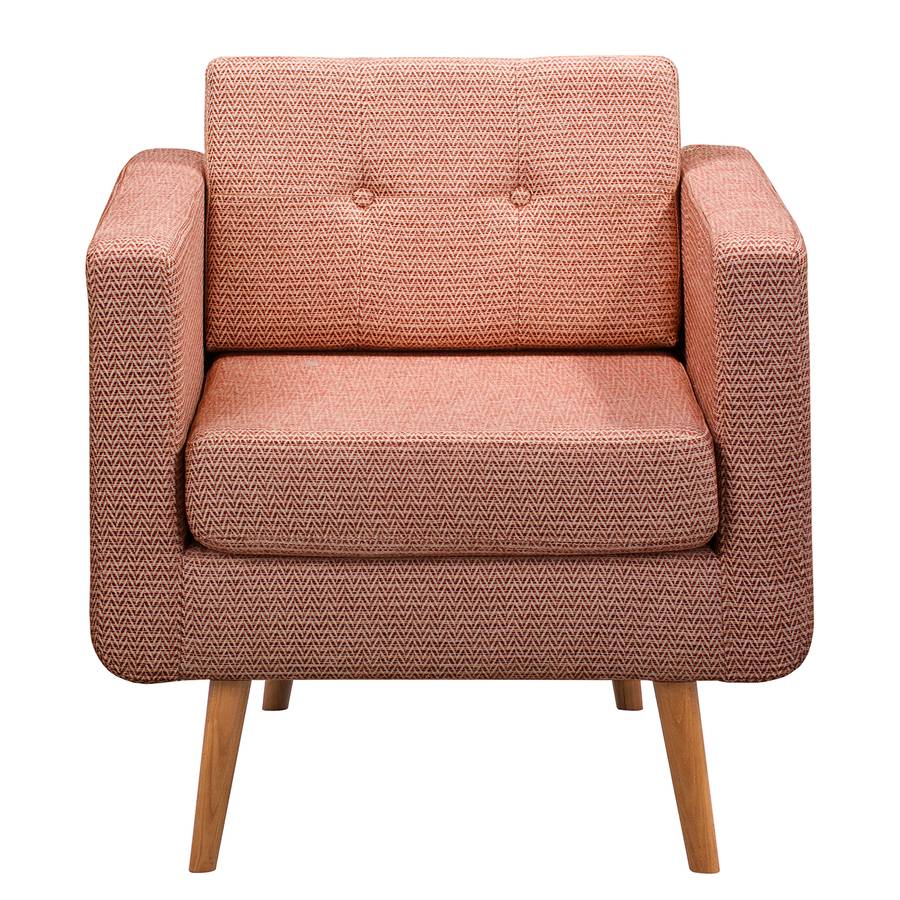 Vieilli Croom Fauteuil pieds Ii TissuRose Sans Repose 8wONnv0Pym