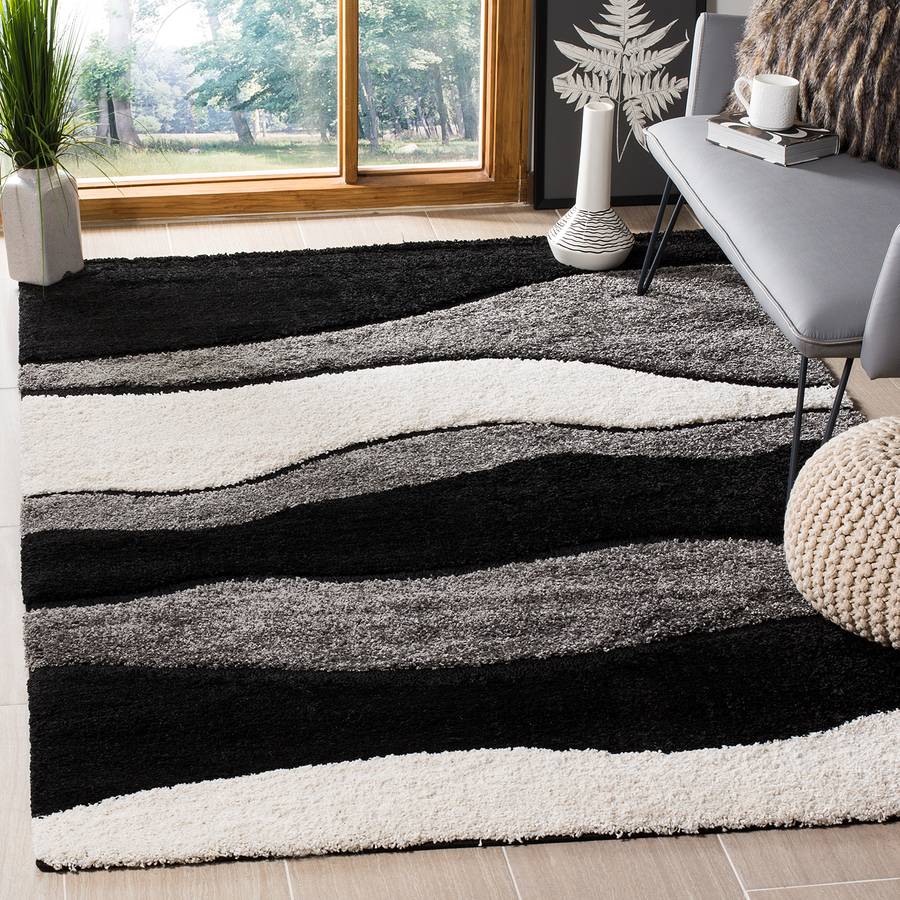 Tapis 300 Cm Bonita TissuGrisFoncé Épais 200 X thrdsQCx