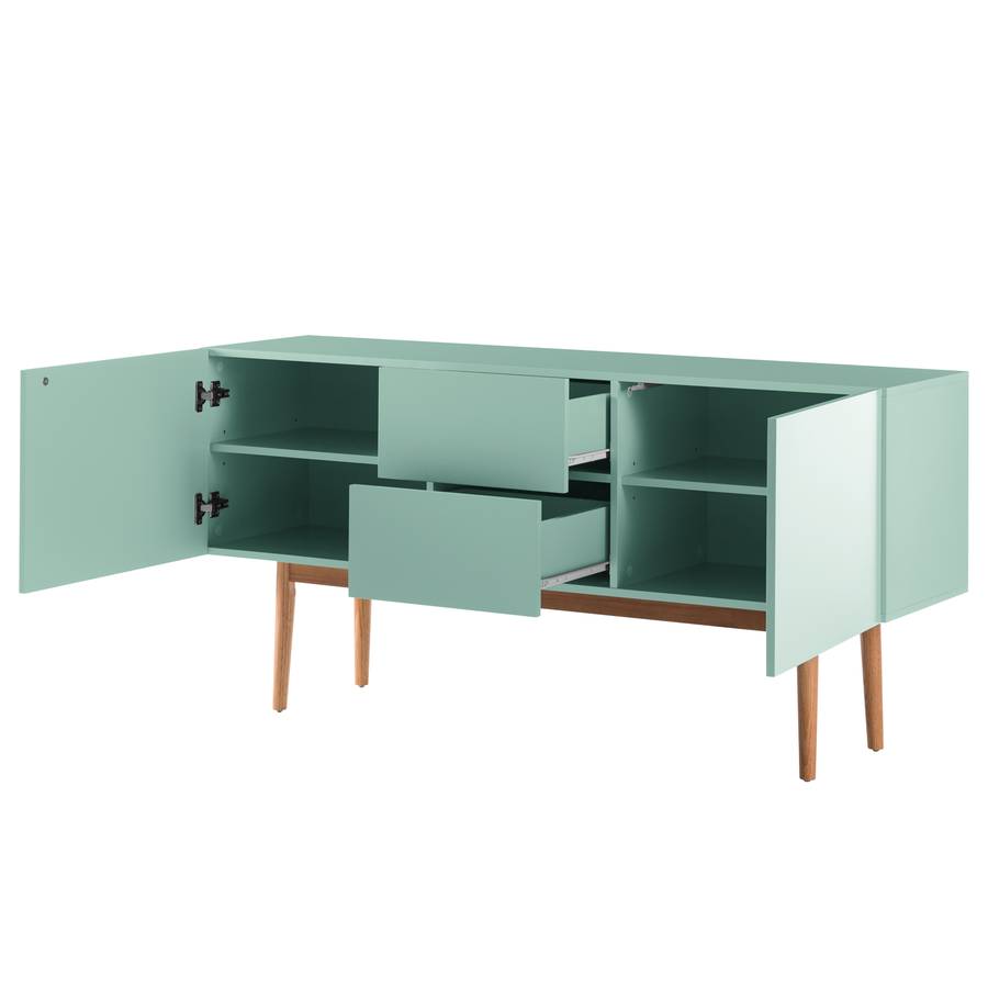 Eiche Iii Sideboard TeilmassivMintgrün Lindholm 4jq3cRL5A
