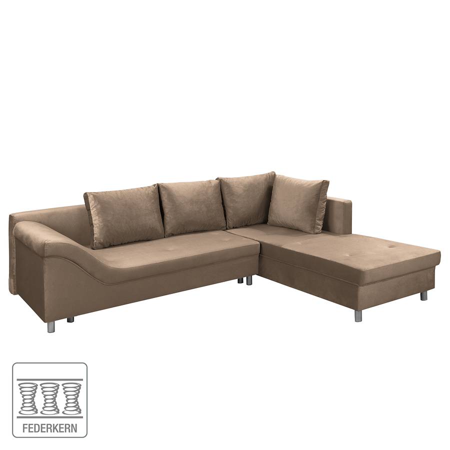 SamtCappuccino Ottomane Iii Davorstehend Rechts Forster Ecksofa K3l1cuFTJ