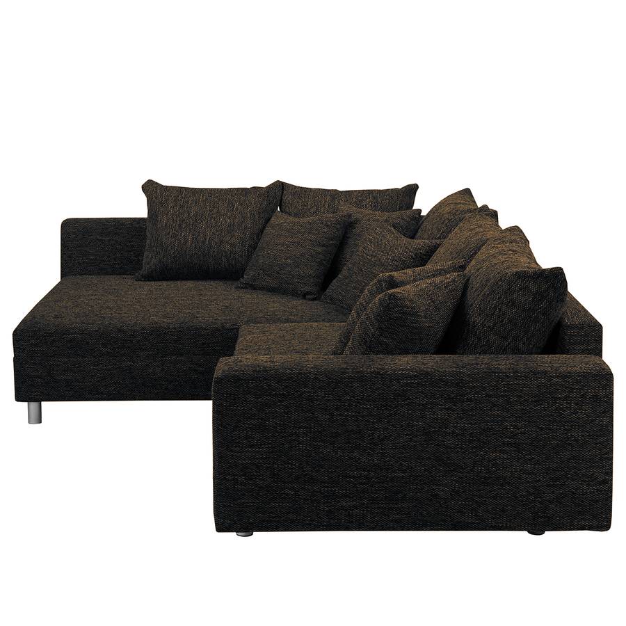 Hocker Arimo Mit Davorstehend StrukturstoffBraun I Ottomane Links Ecksofa Lc3AjqS54R
