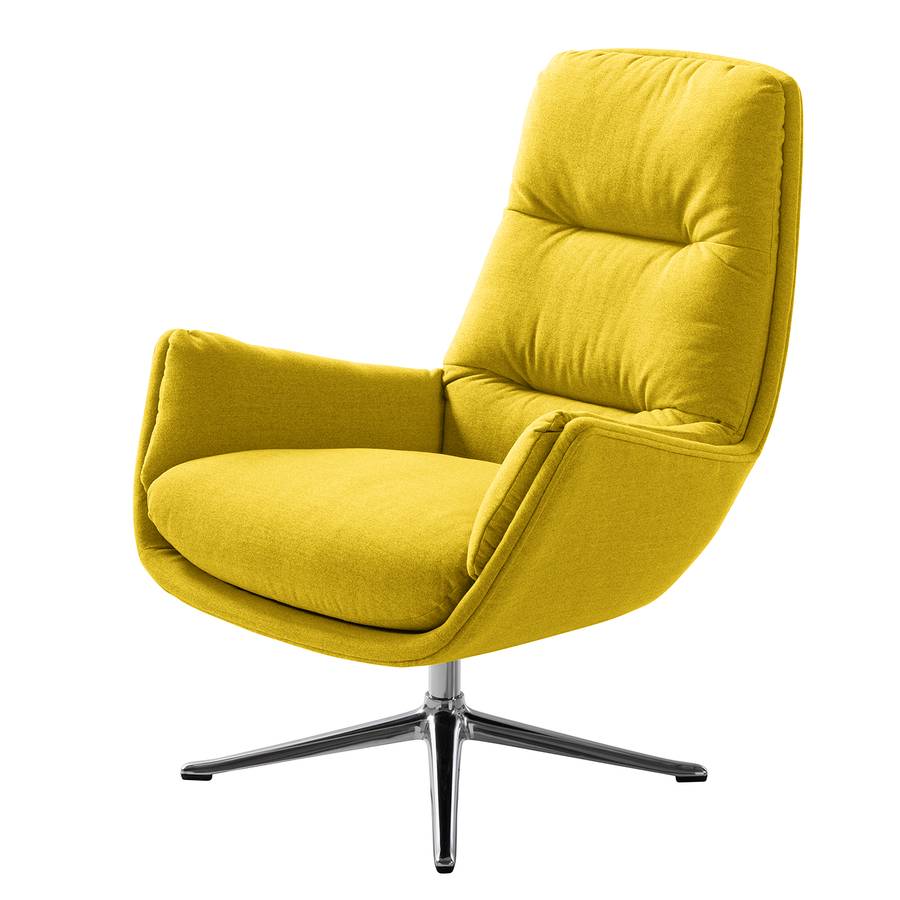 Stoff Glänzend Garbo Vii Sessel MilanGelbChrom lJuc31FTK