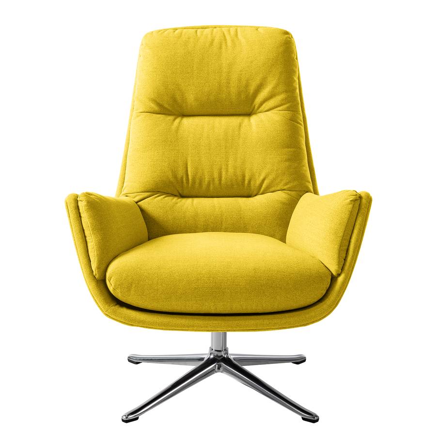 Stoff Glänzend Garbo Vii Sessel MilanGelbChrom lJuc31FTK