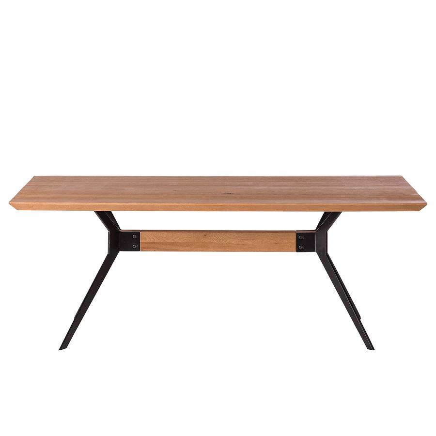 Chêne Table Basse MassifMétal Basse Semaros Table KFlc1J