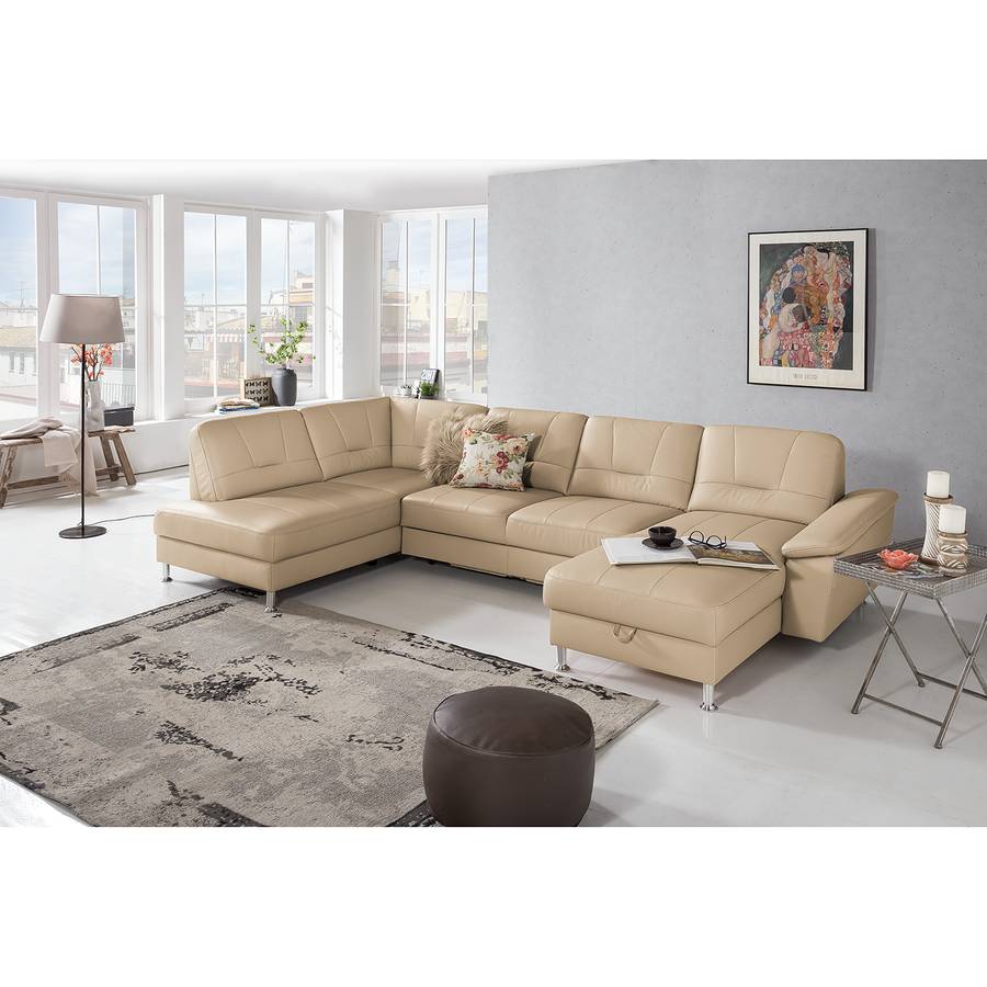 Longchair Davorstehend Kappel RechtsOttomane Links Funktion Wohnlandschaft Keine EchtlederWarmes Beige nON0wm8v