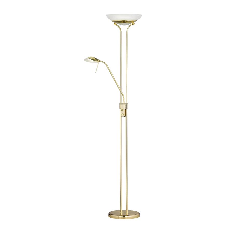 Messing Iii MilchglasEisen1 Pool flammig Led stehleuchte YIvb7fg6y