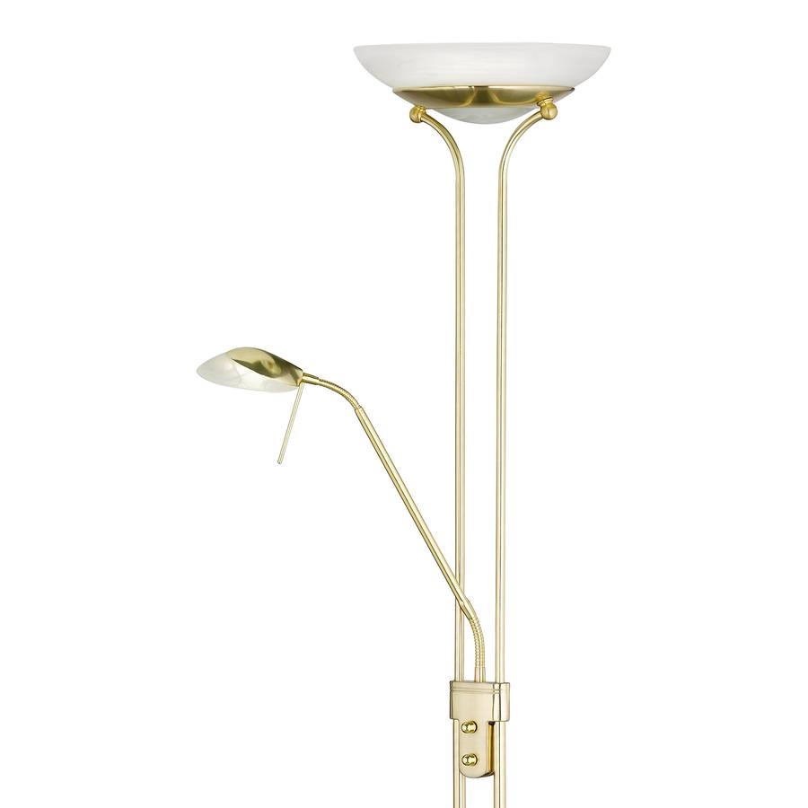 Messing Iii MilchglasEisen1 Pool flammig Led stehleuchte YIvb7fg6y