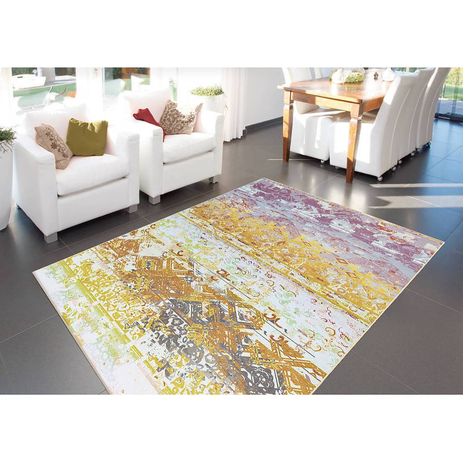 Cm Flash KunstfaserGoldgelb 60 Urda 40 X Kurzflorteppich 7gyf6b