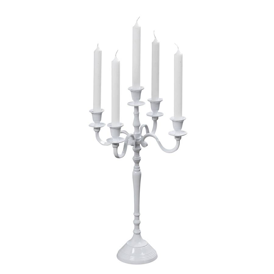 AluminiumWeiß Kerzenleuchter Victoria Kerzenleuchter AluminiumWeiß AluminiumWeiß Kerzenleuchter Victoria Victoria 4L5RAj