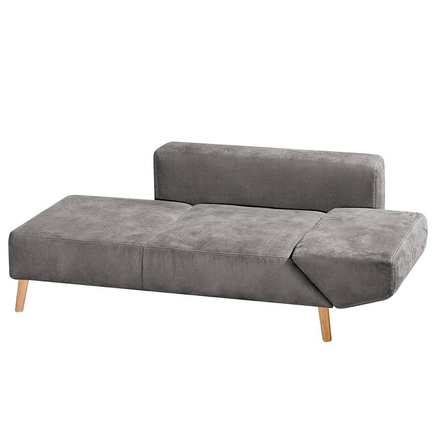 Davorstehend Recamiere AntiklederlookGrau Pulow Armlehne Rechts PkiuOZX