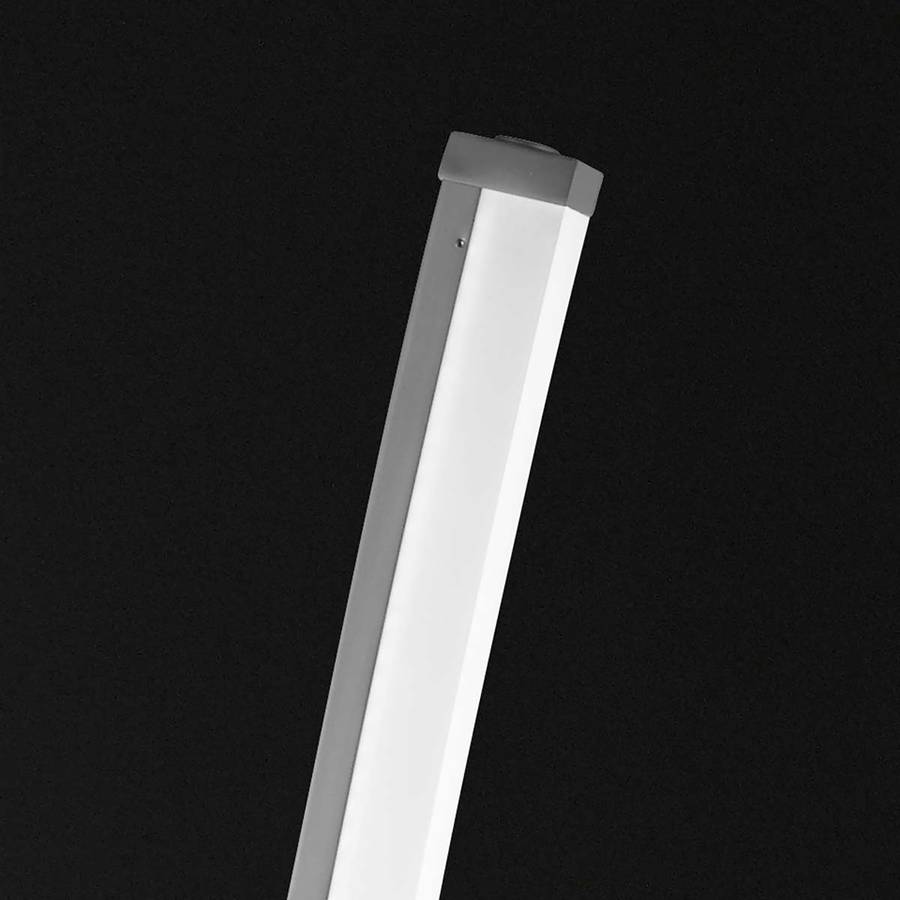stehleuchte AcrylglasAluminium1 Led Ferrol Led flammig 8XnwOk0P