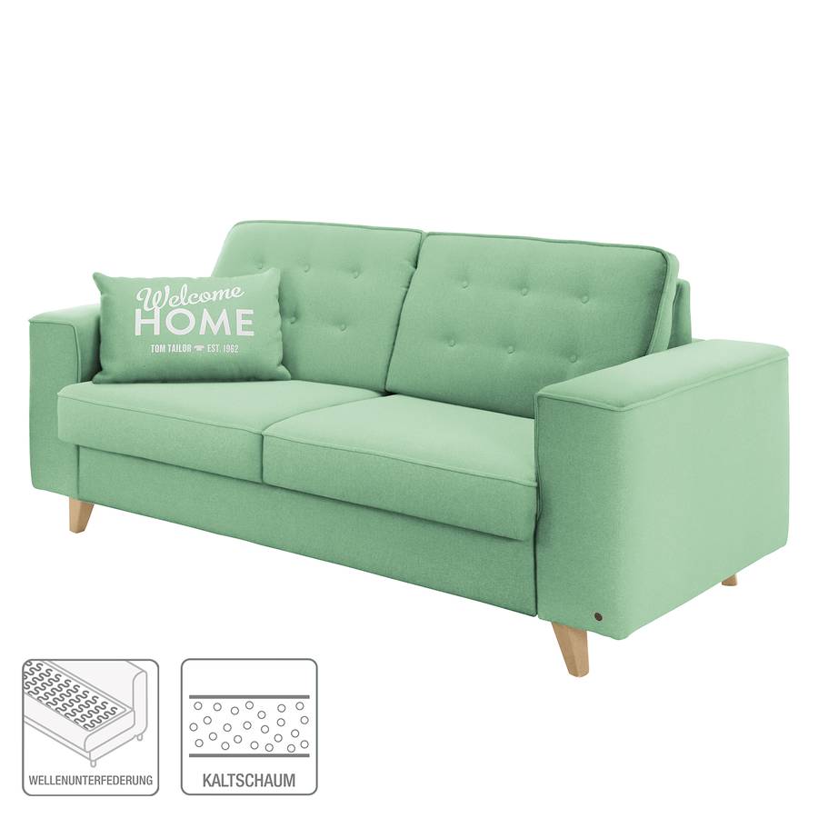 232 Nordic WebstoffMintgrün Cm Schlafsofa Sleep ZPiOukXT