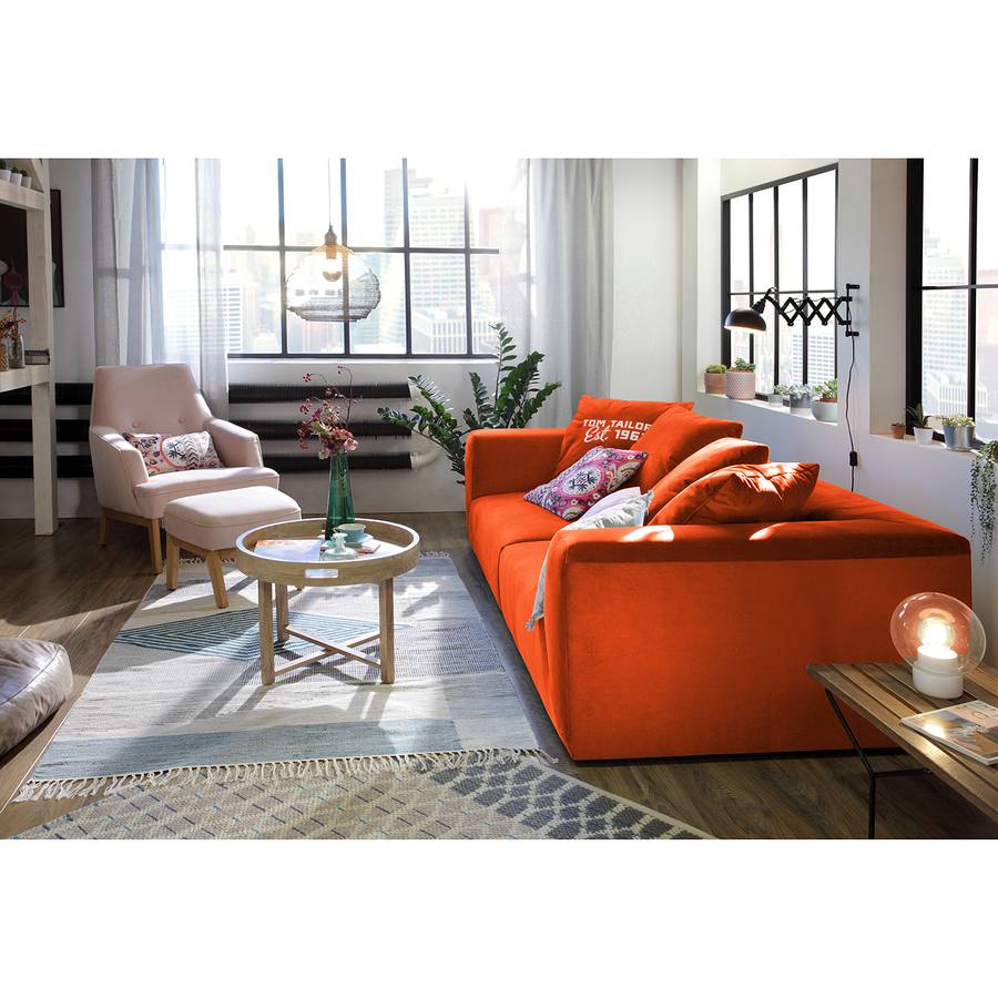Cm Cube Big Grand Casual 304 Canapé VeloursOrange UjqGLzMVpS