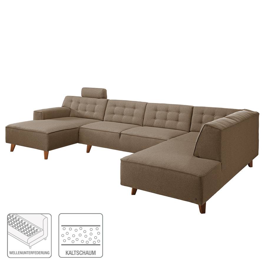 Canapé À Réglable Méridienne GaucheLongue Hauteur Nordic De Chic tête TissuHavanne FaceAppui Panoramique En Courte Droitevue 2eEDWYH9Ib